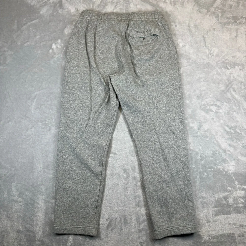 Nike Sweatpants Mens L Gray Sportswear Club Fleece Joggers Vintage 0379